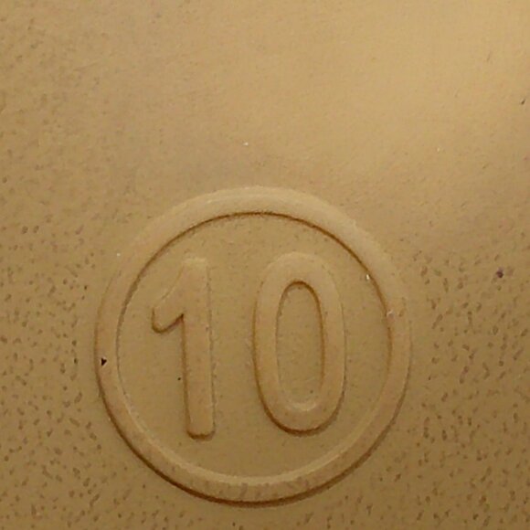 Womans Haley Ankle Strap Block Heels Nude Tan Sandals Size 10 M - Picture 6 of 11